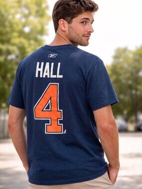 OILERS NHL "HALL" MEN TEE (large)